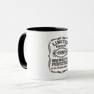 Mug Édition limitée Vintage personnalisée Numéro de l'