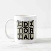 Mug Éditorial, Article de journal (Gauche)