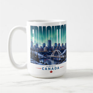 Mug Edmonton Canada Paysage Urbain Vallée de la Rivièr