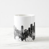 Mug Edmonton Canada Skyline BW (Centre)