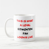 Mug edmonton fan, loyal (Gauche)