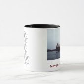 Mug Edmund Fitzgerald avec des noms d'équipage (Centre)