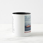 Mug Edmund Fitzgerald avec des noms d'équipage (Centre)