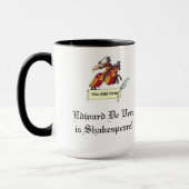 Mug Edouard de Vere est Shakespeare (Gauche)