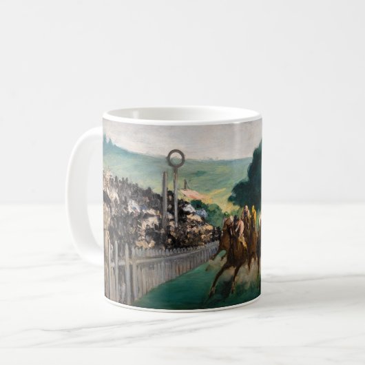 Mug Edouard Manet - Les courses à Longchamp (Devant gauche)