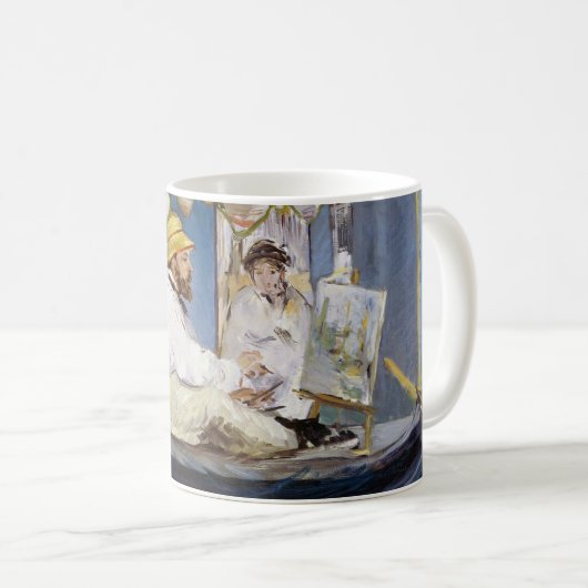 Mug Edouard Manet - Monet dans son Studio Boat (Devant droit)