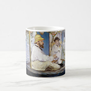 Mug Edouard Manet - Monet dans son Studio Boat