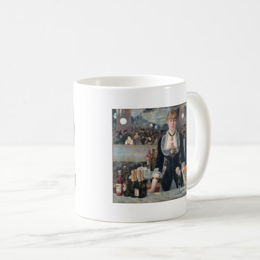 Mug Edouard Manet's A Bar (Devant droit)