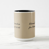 Mug Edouard Snowden pour le président 2016 (Centre)