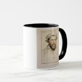 Mug Edouard Stanley Earle de Darby (1508-1572) gravé (Devant droit)