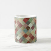 Mug Édredon de patchwork de William Morris (Centre)