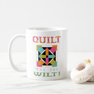 Mug Édredon 'jusqu'à ce que vous vous faniez !
