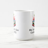 Mug Éducateur/Enseignant Livres Minimaliste Rouge Pers (Centre)