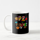 Mug Éducation Physique Phys Enseignant Pe Ed Funny Bac (Gauche)
