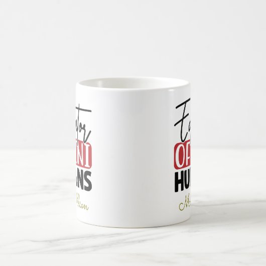 Mug Educator of Mini Humans Notebook – Funny Teacher (Centre)