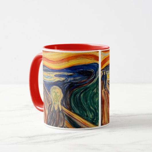 Mug Edvard Munch - Le cri 1910 (Devant gauche)