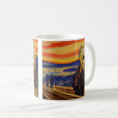 Mug Edvard Munch Le Cri Affolé (Devant droit)
