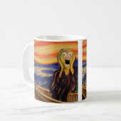 Mug Edvard Munch Le Cri Affolé (Devant gauche)