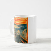 Mug EDVARD MUNCH - le cri perçant 1893 (Devant gauche)
