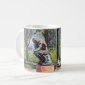 Mug Edvard Munch - Le penseur de Rodin (Devant gauche)