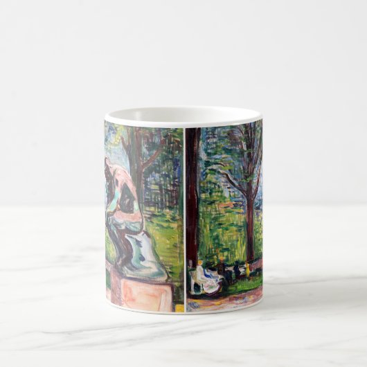 Mug Edvard Munch - Le penseur de Rodin (Centre)