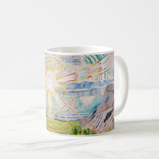 Mug Edvard Munch - Le Soleil 1910 (Devant droit)