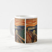 Mug Edvard Munch Peinture The Scream (Skrik) 1910 (Devant gauche)