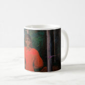 Mug Edvard Munch - Rouge et Blanc (Devant droit)