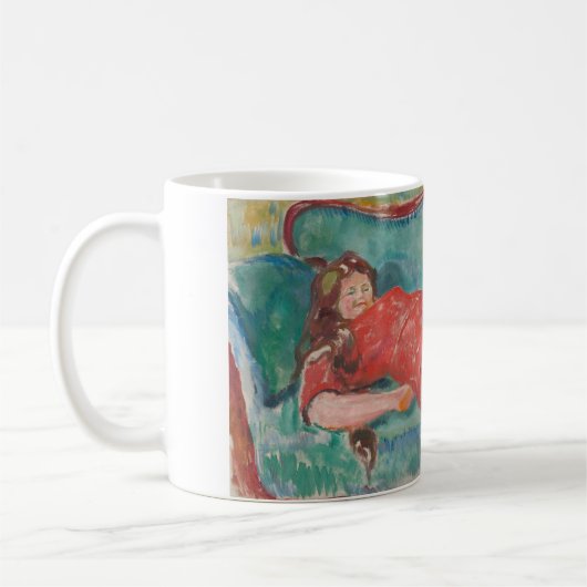 Mug Edvard Munch - Sur le canapé (Gauche)