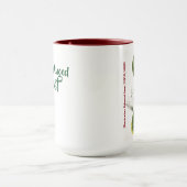 Mug Edward Lear Bird Crimson Parakeet ailé (Centre)