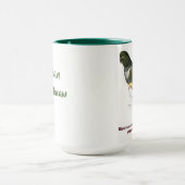 Mug Edward Lear Bird Patagonian Parakeet-Macaw (Centre)