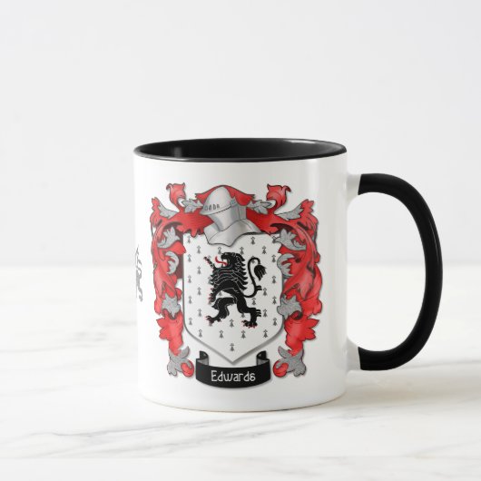 Mug Edwards Family Crest - Pays de Galles (Droite)