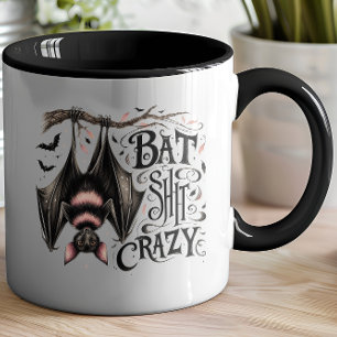 Mug Eerie Arboreal Bat Decor Adorable