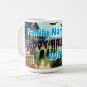 Mug Eerie Halloween Night Watercolor (Devant gauche)