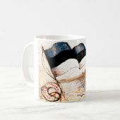 Mug Eesti Lipp/tasse estonienne de drapeau (Devant gauche)