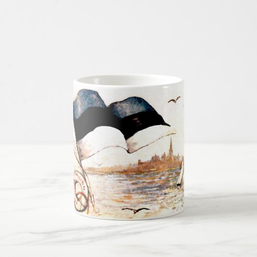 Mug Eesti Lipp/tasse estonienne de drapeau (Centre)