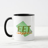 MUG EET - LOGO DE CARTE DE TECH D'INGÉNIEUR ÉLECTRIQUE (Gauche)