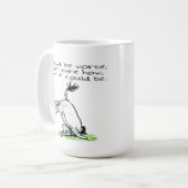 Mug Eeyore une citation drôle pourrait être pire muet (Devant gauche)