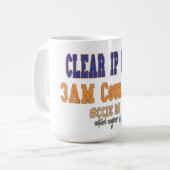Mug Effacer IP BGP - 3AM Courage (Devant gauche)