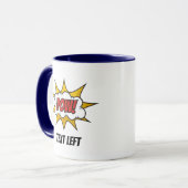 Mug Effet audio comique Pow (Devant gauche)