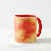 Mug Effet Cloud orange (Devant droit)