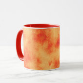 Mug Effet Cloud orange (Devant gauche)