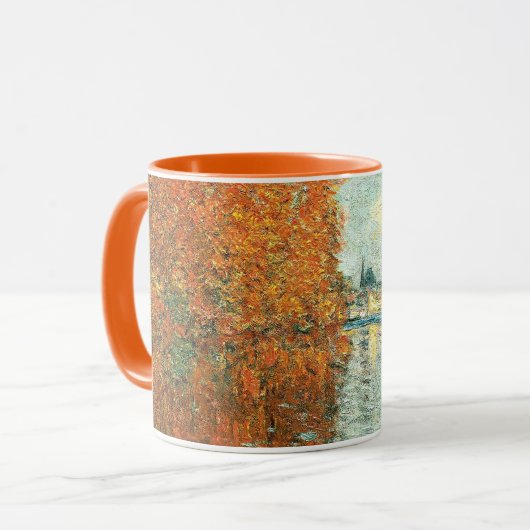 Mug Effet d'automne à Argenteuil par Monet, (Devant gauche)