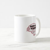 Mug Effet de Kruger de Dunning Sarcastique Illustratio (Devant droit)