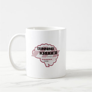 Mug Effet de Kruger de Dunning Sarcastique Illustratio