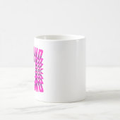 MUG EFFET DE TEXTE SOIS GENTIL TYPOGRAPHIE ROSE (Centre)