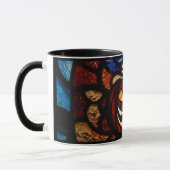 Mug Effet de vitrail de citrouille effrayant de Samhai (Gauche)