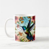 Mug Effet Élégant en verre de colibri (Gauche)