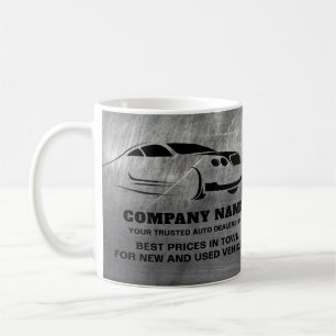 Mug Effet métallique rayé Concessionnaire Automatique