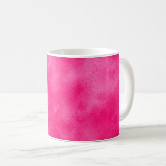 Mug Effet Nuage Magenta (Devant droit)